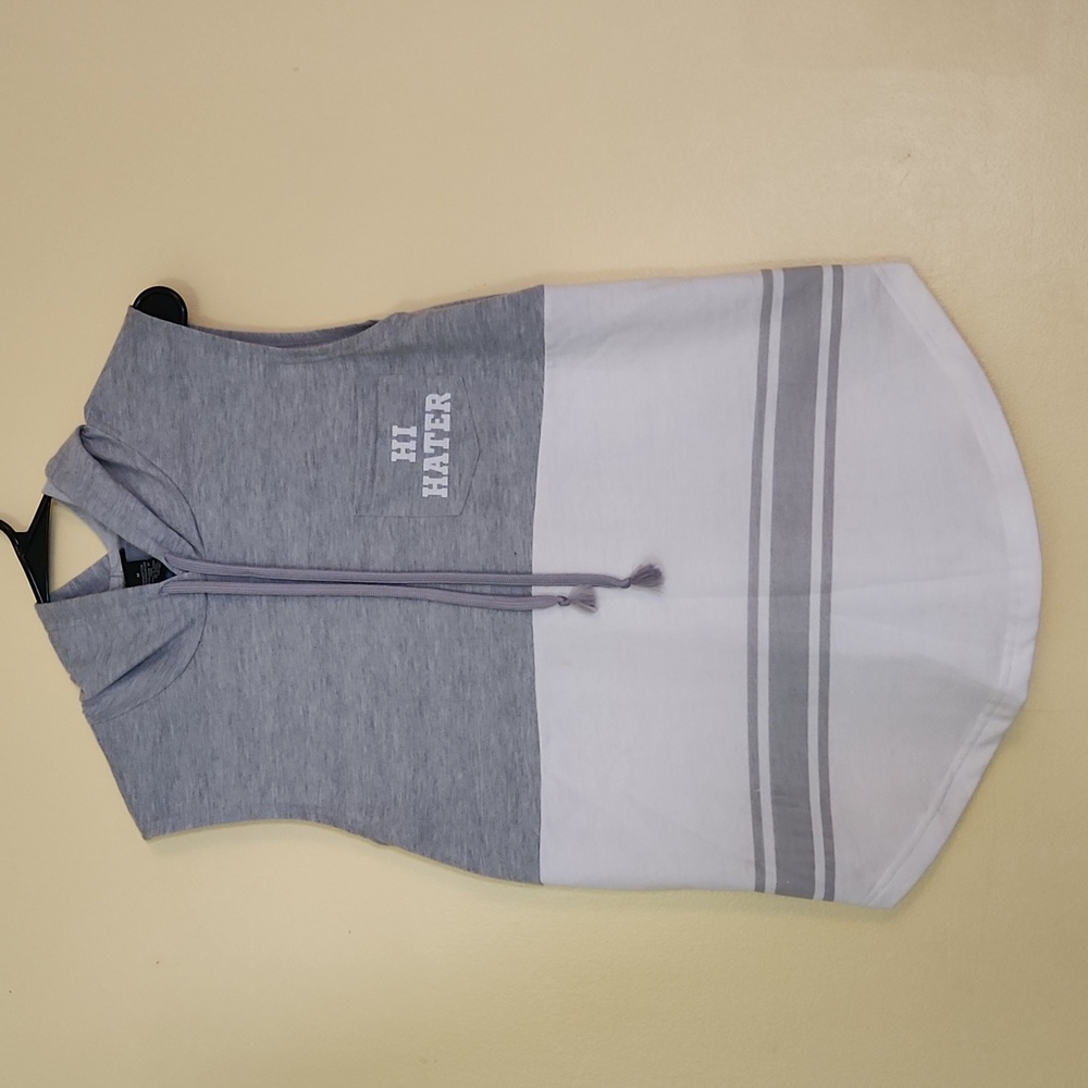 Medium grey and white